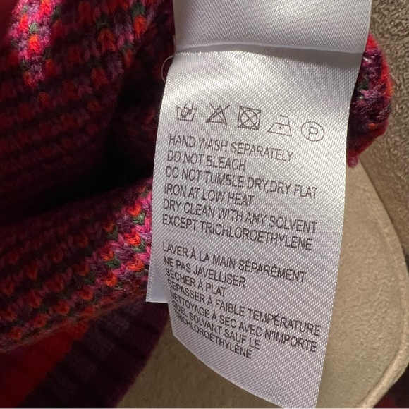 NWT FARM Rio Abstract scarf sweater abstract scarf Size XS S L - Picture 8 of 8